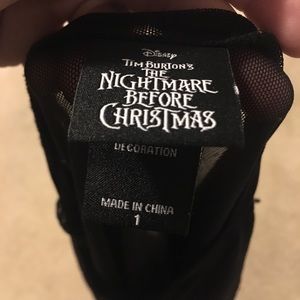 Torrid NWOT Nightmare Befor Christmas Velvet Dress